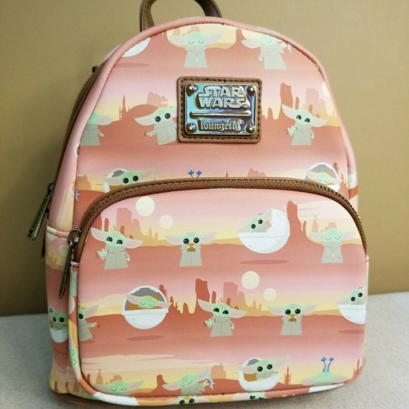 Loungefly Star Wars Baby Yoda Backpack NEW main image 4